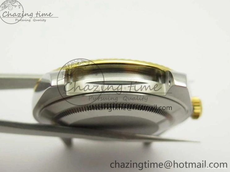 0131 Flexible DateJust 41 126334 904L SS YG DJF 1:1 Best Edition Gold Dial Diamond Markers on SS YG Jubilee Bracelet A 3250